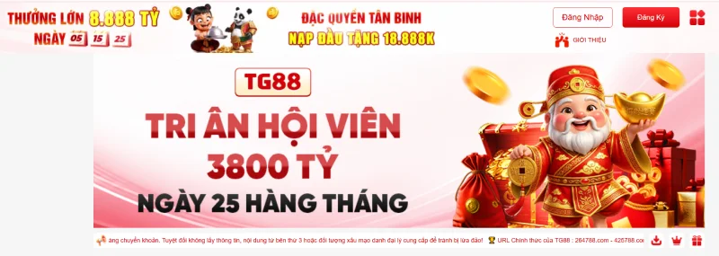 Giới thiệu TG88 của chúng tôi là nhà cái top đầu khu vực châu Á