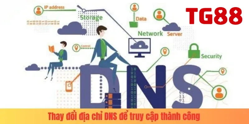 Thay đổi địa chỉ DNS để truy cập thành công website của chúng tôi